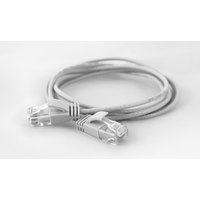 WANTEC Wire Patchkabel CAT6a rund 2.8mm UTP weiss 0.20m - Network - CAT 6a