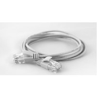 WANTEC 7228 - 0.5 m - Cat6a - U/UTP (UTP) - RJ-45 - RJ-45 - White