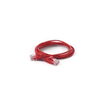 WANTEC 7271 - 1 m - Cat6a - U/UTP (UTP) - RJ-45 - RJ-45 - Rosso