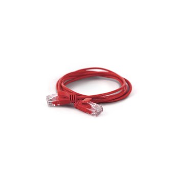 WANTEC 7280 - 25 m - Cat6a - U/UTP (UTP) - RJ-45 - RJ-45 - Red