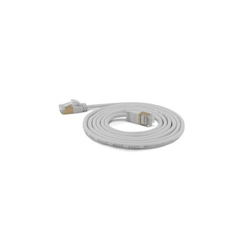 WANTEC Extra dünnes CAT7 SSTP Patchkabel - 3 m - Cat7 - S/FTP (S-STP) - RJ-45 - RJ-45