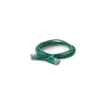 WANTEC 7323 - 0,1 m - Cat6 - U/UTP (UTP) - RJ-45 - RJ-45 - Verde