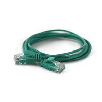 WANTEC 7323 - 0.1 m - Cat6 - U/UTP (UTP) - RJ-45 - RJ-45 - Green