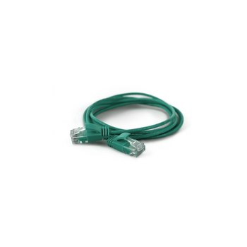 WANTEC 7324 - 0,2 m - Cat6a - U/UTP (UTP) - RJ-45 - RJ-45 - Verde