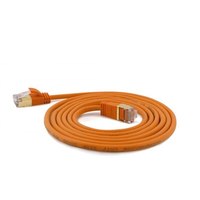 WANTEC 7147 - 2 m - Cat7 - S/FTP (S-STP) - RJ-45 - RJ-45 - Orange