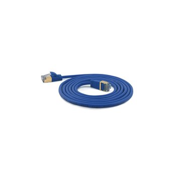 WANTEC Extra dünnes CAT7 SSTP Patchkabel - 2 m - Cat7 - S/FTP (S-STP) - RJ-45 - RJ-45