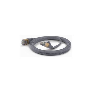 WANTEC 7077 - 2 m - Cat6a - F/UTP (FTP) - RJ-45 - RJ-45 - Grigio