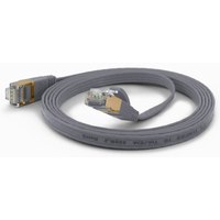 WANTEC 7077 - 2 m - Cat6a - F/UTP (FTP) - RJ-45 - RJ-45 - Grigio