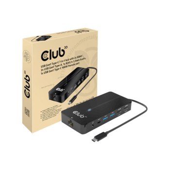 Club 3D CSV-1595 - Dockingstation - USB-C 3.2 Gen 1