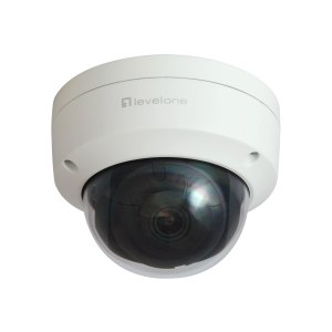 LevelOne IPCam FCS-3403 Dome Out 4MP H.265 IR 9W PoE -...