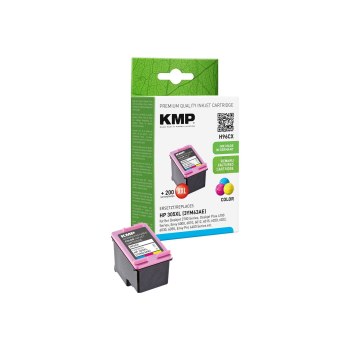 KMP Patrone HP 3YM63AE Nr.305XL color 400 Seiten 12ml H96CX - Rinnovato