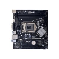 Biostar H81MHV3 3.0 - Motherboard - micro ATX - LGA1150-Sockel - H81 Chipsatz - USB 3.2 Gen 1 - Gigabit LAN - Onboard-Grafik (CPU erforderlich) - HD Audio (6-Kanal)