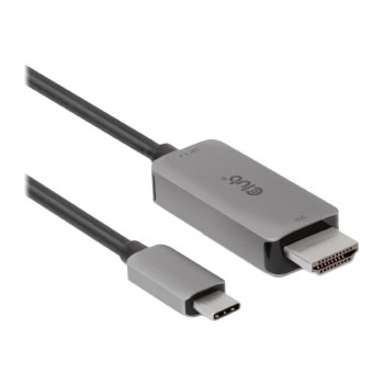 Club 3D Adapterkabel - 24 pin USB-C männlich zu HDMI männlich - 3 m - aktiv, Support von 4K 120 Hz, unterstützt 8K 60 Hz (7680 x 4320)