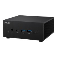 ASUS ExpertCenter PN64 BB7014MD - Barebone - Mini-PC - 1 x Core i7 12700H / 2.3 GHz - RAM 0 GB - Intel Iris Xe Grafikkarte - 1GbE, 2.5GbE, Bluetooth 5.2, Wi-Fi 6E - WLAN: Bluetooth 5.2, 802.11a/b/g/n/ac/ax (Wi-Fi 6E)