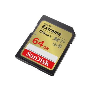 SanDisk Extreme 64B SDHC Memory Card