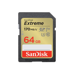 SanDisk Extreme 64B SDHC Memory Card