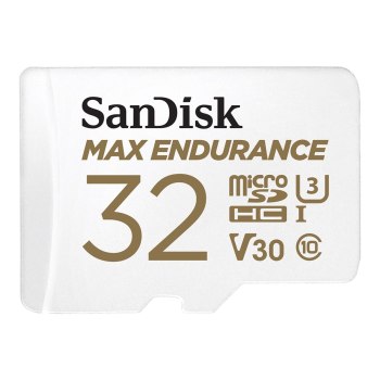 SanDisk Max Endurance - Flash-Speicherkarte (microSDHC/SD-Adapter inbegriffen)