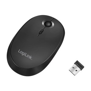 LogiLink Maus - optisch - kabellos - 2.4 GHz, Bluetooth...