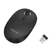 LogiLink Maus - optisch - kabellos - 2.4 GHz, Bluetooth 4.0 - kabelloser Empfänger (USB)