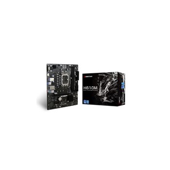 Biostar H610MHP - Intel - LGA 1700 - Intel® Celeron® - Intel® Core™ i3 - Intel® Core™ i5 - Intel® Core™ i7 - Intel® Core™ i9,... - 65 W - DDR4-SDRAM - 64 GB