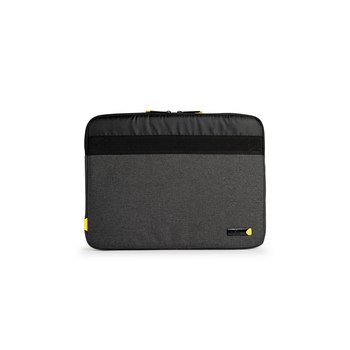 techair Eco - Notebook-Hülle - 35.8 cm - 12" - 14.1" - Grau/Schwarz