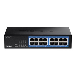 TRENDnet TEG-S17D 16 Port Desktop Switch Gigabit -...