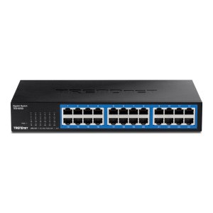 TRENDnet TEG-S25D 24 Port Desktop Switch Gigabit -...