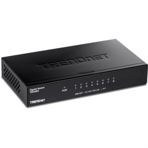 TRENDnet TEG S83 - Switch - 8 x 10/100/1000 - Desktop
