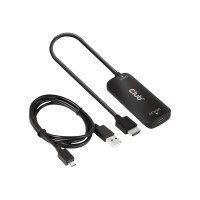 Club 3D Adapter - HDMI, Micro-USB Type B (power only) to USB-C female