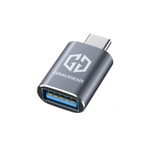 GrauGear USB 3.2 Gen2 Adapter Type-A zu Type-C Stecker -...