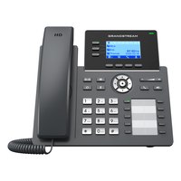 Grandstream GRP2604 - VoIP-Telefon - fünfwegig Anruffunktion - SIP, RTCP, RTP, SRTP, RTCP-XR - 3 Leitungen