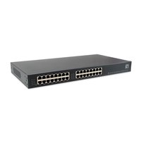 LevelOne POH-1620 16-Port High Power PoE Midspan Hub ,400W - Schnelles Ethernet - Gigabit Ethernet - 10,100,1000 Mbit/s - IEEE 802.3 - IEEE 802.3ab - IEEE 802.3af - IEEE 802.3u - Schwarz - 1U - Link - PoE - Leistung