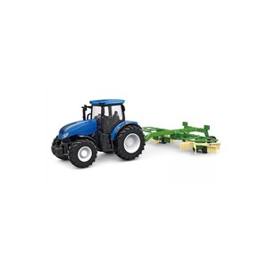 Amewi RC Traktor mit Kreiselschwader LiIon 500mAh blau/6+