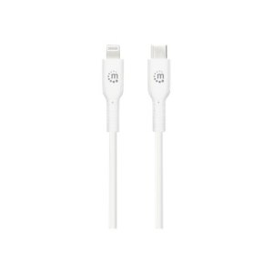 Manhattan Lightning cable - USB-C male to Lightning male