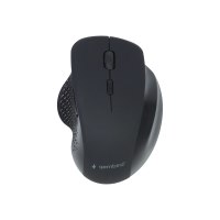 Gembird MUSW-6B-02 - Maus - ergonomisch - optisch - 6 Tasten - kabellos - 2.4 GHz - kabelloser Empfänger (USB)