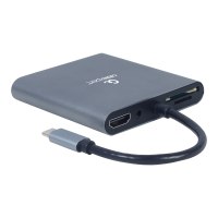 Gembird Cablexpert A-CM-COMBO6-01 - Dockingstation - USB-C 3.1