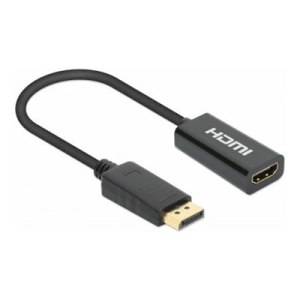 IC Intracom Manhattan - Adapter - DisplayPort male to 19 pin HDMI 2.0 female