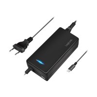 LogiLink - Netzteil - 112 Watt - 2.3 A - PD (USB, 24 pin USB-C) - Schwarz