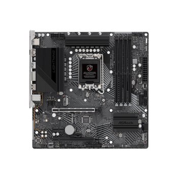 ASRock Z790M PG Lightning/D4 - Motherboard - micro ATX - LGA1700-Sockel - Z790 Chipsatz - USB 3.2 Gen 1, USB 3.2 Gen 2, USB-C 3.2 Gen2, USB-C 3.2 Gen 1 - Gigabit LAN - Onboard-Grafik (CPU erforderlich)