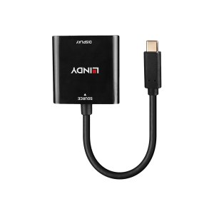 Lindy Videoadapter - 24 pin USB-C (M) zu DisplayPort (W)