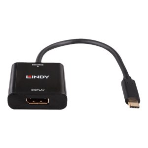 Lindy Videoadapter - 24 pin USB-C (M) zu DisplayPort (W)