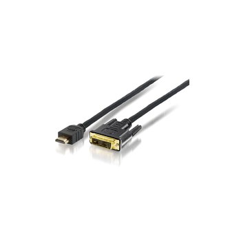 Equip 119325 - 5 m - HDMI - DVI-D - Maschio - Maschio - Oro