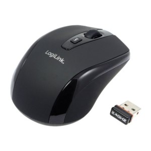 LogiLink Maus Optical Wireless 2.4 GHz Mini - Maus -...