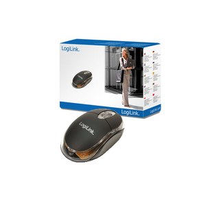 LogiLink Mouse optical USB Mini with LED - Ottico - USB...