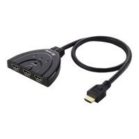 Equip HDMI Switch - Video/Audio-Schalter - 3 x HDMI - Desktop