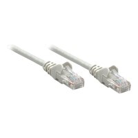 Intellinet Network Patch Cable, Cat5e, 10m, Grey, CCA, U/UTP, PVC, RJ45, Gold Plated Contacts, Snagless, Booted, Lifetime Warranty, Polybag