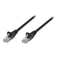 Intellinet Network Patch Cable, Cat5e, 10m, Black, CCA, U/UTP, PVC, RJ45, Gold Plated Contacts, Snagless, Booted, Lifetime Warranty, Polybag