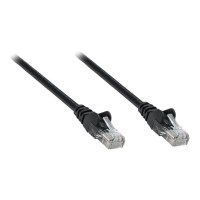 Intellinet Network Patch Cable, Cat5e, 10m, Black, CCA, U/UTP, PVC, RJ45, Gold Plated Contacts, Snagless, Booted, Lifetime Warranty, Polybag