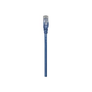 Intellinet Network Patch Cable, Cat6, 1m, Blue, CCA, U/UTP, PVC, RJ45, Gold Plated Contacts, Snagless, Booted, Lifetime Warranty, Polybag - Patch-Kabel - RJ-45 (M)