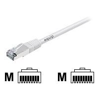 Equip 605610 - 1 m - Cat6a - S/FTP (S-STP) - RJ-45 - RJ-45 - Bianco